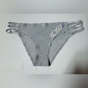 Roxy Light Gray Seamless Bikini Briefs Size XL Women